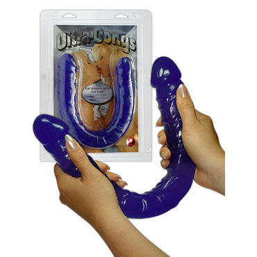 Ultra-Dongs Blue, Гигантский двусторонний фаллоимитатор Ultra-Dongs Blue, Гигантский двусторонний фаллоимитатор