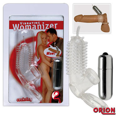 Womanizer, Эрекционное кольцо со стимуляцией мошонки Womanizer, Эрекционное кольцо со стимуляцией мошонки