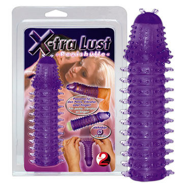 X-tra Lust насадка, С усиками и волнами X-tra Lust насадка, С усиками и волнами