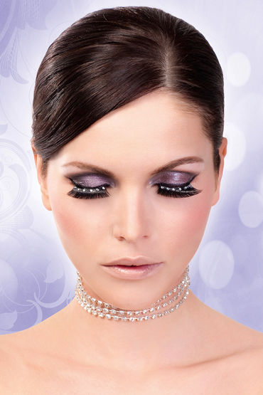 Baci Lashes, черный, Накладные ресницы со стразами Baci Lashes, черный, Накладные ресницы со стразами