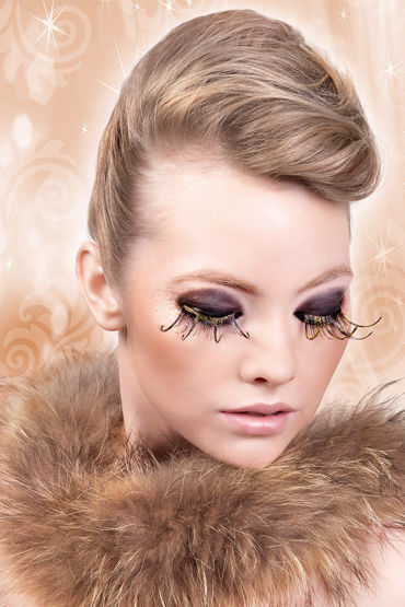 Baci Lashes, черный, Накладные ресницы с перьями Baci Lashes, черный, Накладные ресницы с перьями