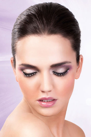 Baci Lashes, черный, Накладные ресницы со стразами Baci Lashes, черный, Накладные ресницы со стразами