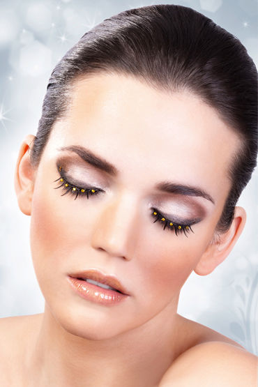 Baci Lashes, черный, Накладные ресницы со стразами Baci Lashes, черный, Накладные ресницы со стразами