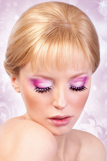 Baci Lashes, черный, Накладные ресницы со стразами Baci Lashes, черный, Накладные ресницы со стразами