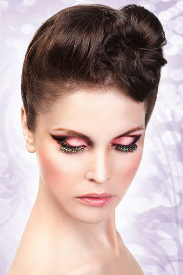 Baci Lashes, черный, Накладные ресницы со стразами Baci Lashes, черный, Накладные ресницы со стразами