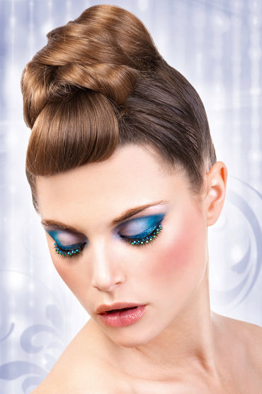 Baci Lashes, черный, Накладные ресницы со стразами Baci Lashes, черный, Накладные ресницы со стразами
