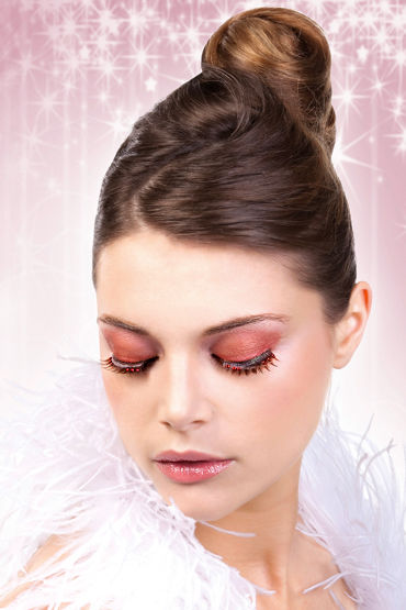 Baci Lashes, бежевый, Накладные ресницы со стразами Baci Lashes, бежевый, Накладные ресницы со стразами