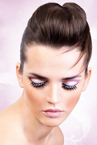 Baci Lashes, черный, Накладные ресницы со стразами Baci Lashes, черный, Накладные ресницы со стразами