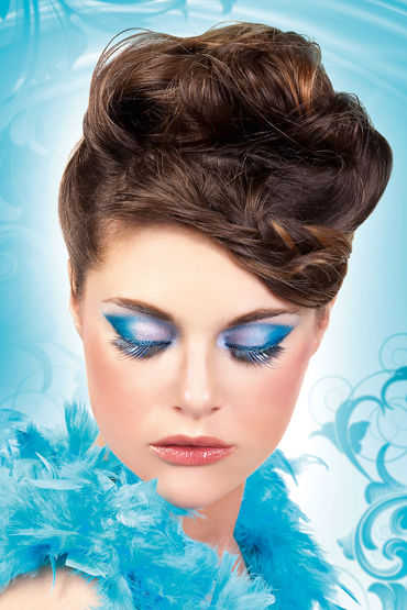 Baci Lashes, черно-голубой, Накладные ресницы Baci Lashes, черно-голубой, Накладные ресницы