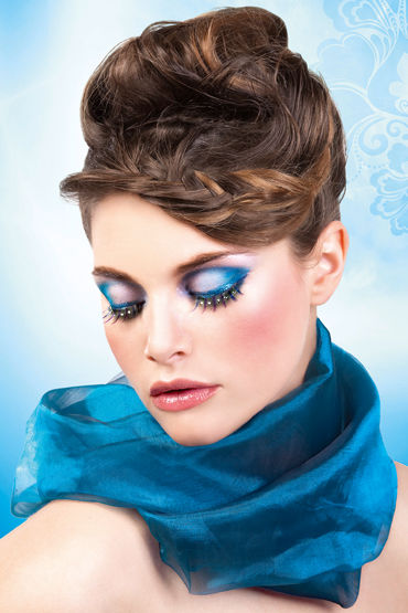 Baci Lashes, разноцветный, Накладные ресницы со стразами Baci Lashes, разноцветный, Накладные ресницы со стразами