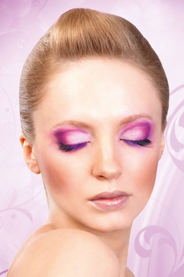 Baci Lashes, черно-фиолетовый, Накладные ресницы Baci Lashes, черно-фиолетовый, Накладные ресницы