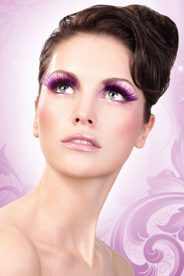 Baci Lashes Deluxe, фиолетовый, Накладные ресницы Baci Lashes Deluxe, фиолетовый, Накладные ресницы