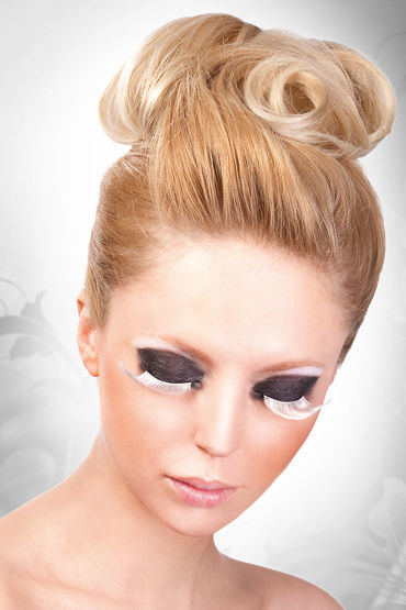 Baci Lashes, белый, Накладные ресницы с перьями Baci Lashes, белый, Накладные ресницы с перьями