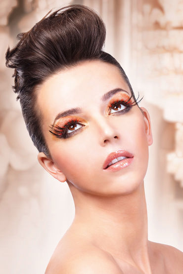 Baci Lashes, черно-красный, Накладные ресницы с перьями Baci Lashes, черно-красный, Накладные ресницы с перьями