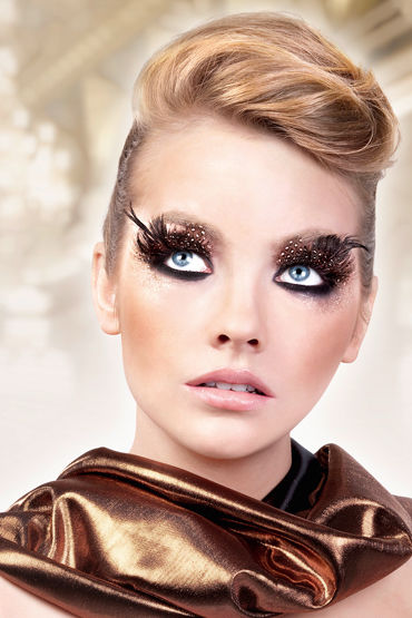 Baci Lashes, коричнево-черный, Накладные ресницы с перьями Baci Lashes, коричнево-черный, Накладные ресницы с перьями