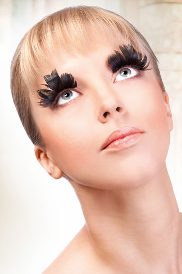 Baci Lashes, черный, Накладные ресницы с перьями Baci Lashes, черный, Накладные ресницы с перьями