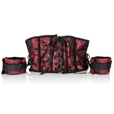 California Exotic Scandal Corset with Cuffs - фото, отзывы California Exotic Scandal Corset with Cuffs - фото, отзывы