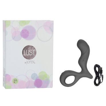 Jopen Lust L13, серый, Вибратор волнообразной формы Jopen Lust L13, серый, Вибратор волнообразной формы