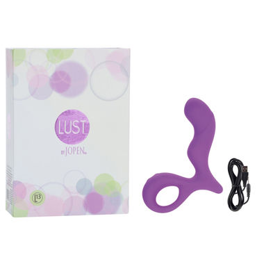 Jopen Lust L13, фиолетовый, Вибратор волнообразной формы Jopen Lust L13, фиолетовый, Вибратор волнообразной формы