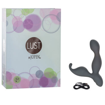 Jopen Lust L12, серый, Двойной вибратор Jopen Lust L12, серый, Двойной вибратор