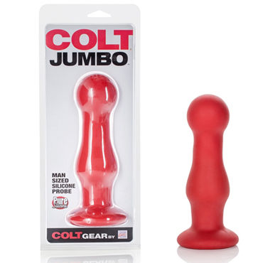 California Exotic Colt Jumbo Probes, красная, Анальный стимулятор California Exotic Colt Jumbo Probes, красная, Анальный стимулятор