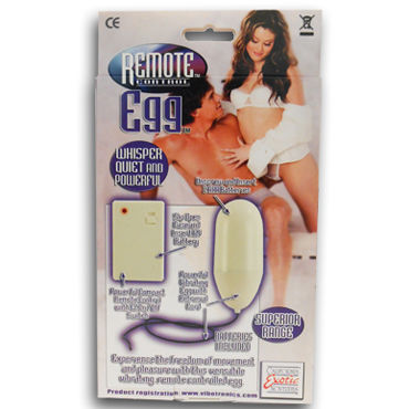 California Exotic Remote Control Eggs, черный - Беспроводной стимулятор - купить в секс шопе California Exotic Remote Control Eggs, черный - Беспроводной стимулятор - купить в секс шопе