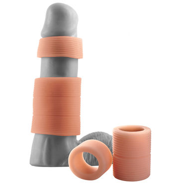 Pipedream Fantasy X-tensions Girth Gainer System, телесный - фото, отзывы Pipedream Fantasy X-tensions Girth Gainer System, телесный - фото, отзывы