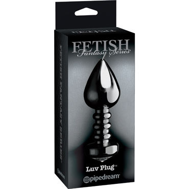 Pipedream Fetish Fantasy Limited Edition Luv Plug, Анальная втулка с кристаллом Pipedream Fetish Fantasy Limited Edition Luv Plug, Анальная втулка с кристаллом