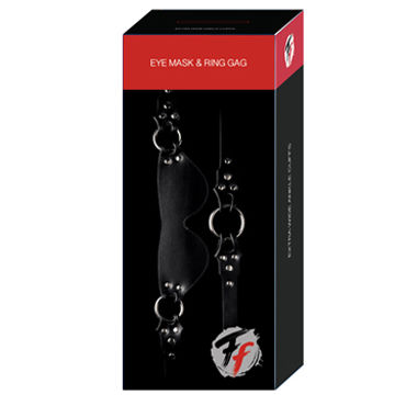 Fetish Factory Eye Mask & Ring Gag - фото, отзывы Fetish Factory Eye Mask & Ring Gag - фото, отзывы
