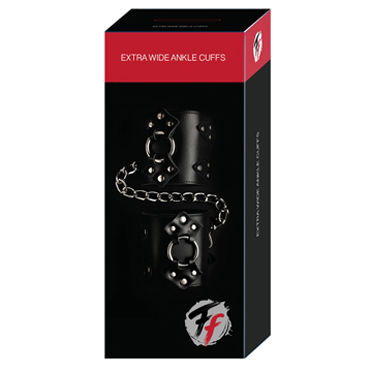 Fetish Factory Extra Wide Ankle Cuffs - фото, отзывы Fetish Factory Extra Wide Ankle Cuffs - фото, отзывы
