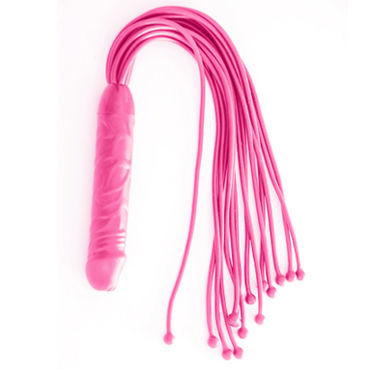 Sitabella BDSM Многохвостая плеть Ракета, розовая, С рукояткой-фаллосом Sitabella BDSM Многохвостая плеть Ракета, розовая, С рукояткой-фаллосом