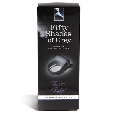 Fifty Shades of Grey Feel It, Baby! Vibrating Cock Ring, Эрекционное кольцо с вибрацией Fifty Shades of Grey Feel It, Baby! Vibrating Cock Ring, Эрекционное кольцо с вибрацией