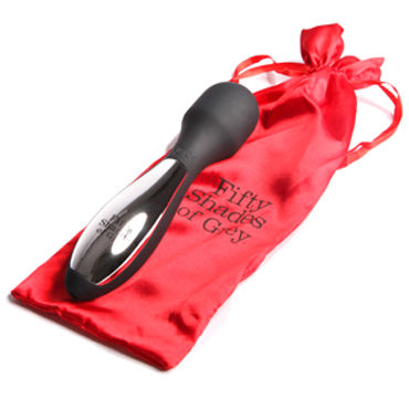 Fifty Shades of Grey Holy Cow! Rechargeable Wand Vibrator, Вибромассажер и другие товары Fifty Shades of Grey с фото Fifty Shades of Grey Holy Cow! Rechargeable Wand Vibrator, Вибромассажер и другие товары Fifty Shades of Grey с фото