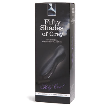 Новинка раздела Секс игрушки - Fifty Shades of Grey Holy Cow! Rechargeable Wand Vibrator Новинка раздела Секс игрушки - Fifty Shades of Grey Holy Cow! Rechargeable Wand Vibrator