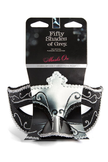 Fifty Shades of Grey Masks On Masquerade Mask Twin Pack, Две маскарадные маски Fifty Shades of Grey Masks On Masquerade Mask Twin Pack, Две маскарадные маски
