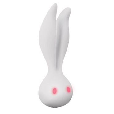 NS Novelties Go-Go Rabbit, белый, Вибромассажер в форме кролика NS Novelties Go-Go Rabbit, белый, Вибромассажер в форме кролика