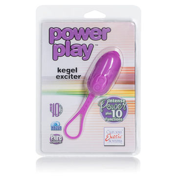 California Exotic Power Pla Kegel Exciter, фиолетовое - Компактное виброяйцо - купить в секс шопе California Exotic Power Pla Kegel Exciter, фиолетовое - Компактное виброяйцо - купить в секс шопе