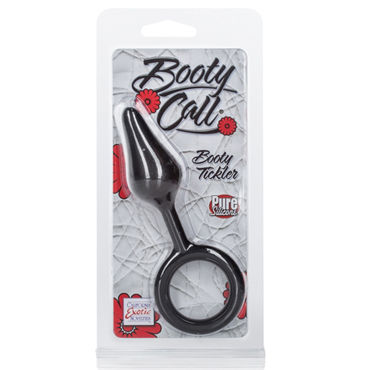 California Exotic Booty Call Booty Tickler, черная - Анальная пробка - купить в секс шопе California Exotic Booty Call Booty Tickler, черная - Анальная пробка - купить в секс шопе