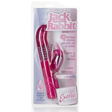California Exotic Advanced G Jack Rabbit, розовый - Многофункциональный вибратор - купить в секс шопе California Exotic Advanced G Jack Rabbit, розовый - Многофункциональный вибратор - купить в секс шопе
