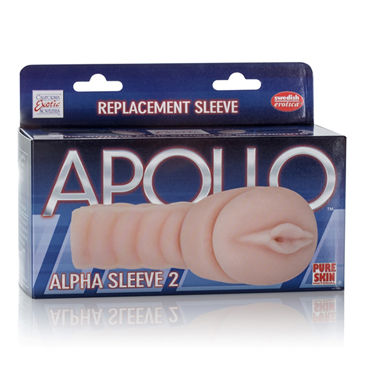 California Exotic Apollo Replacement Sleeve Alpha Sleeve 2 Vagina - Мастурбатор-вагина, вставка - купить в секс шопе California Exotic Apollo Replacement Sleeve Alpha Sleeve 2 Vagina - Мастурбатор-вагина, вставка - купить в секс шопе