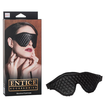 California Exotic Entice Blackout Eyemask, Плотная маска на глаза California Exotic Entice Blackout Eyemask, Плотная маска на глаза