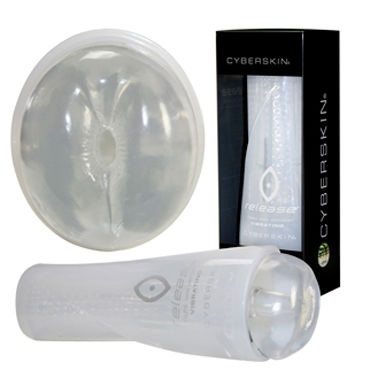 Topco CyberSkin Release Tight Ass Stroker, прозрачный, Мастурбатор-попка в тубе с вибрацией Topco CyberSkin Release Tight Ass Stroker, прозрачный, Мастурбатор-попка в тубе с вибрацией