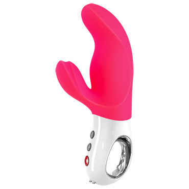 Fun Factory Miss Bi, розовый, Вибратор с двумя моторами для стимуляции клитора и точки G Fun Factory Miss Bi, розовый, Вибратор с двумя моторами для стимуляции клитора и точки G