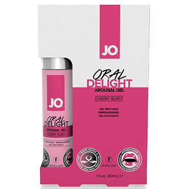 System JO Oral Delight Cherry Burst, 30мл, Вишневый лубрикант для оральных ласк System JO Oral Delight Cherry Burst, 30мл, Вишневый лубрикант для оральных ласк