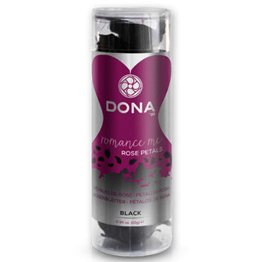 Dona Rose Petals Black, Декоративные лепестки черные Dona Rose Petals Black, Декоративные лепестки черные