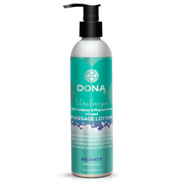 Dona Massage Lotion Naughty Aroma Sinful Spring, 235 мл, Увлажняющий лосьон для массажа с ароматом "Шалость" Dona Massage Lotion Naughty Aroma Sinful Spring, 235 мл, Увлажняющий лосьон для массажа с ароматом "Шалость"