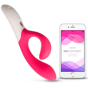 We-Vibe Nova, розовый, Перезаряжаемый вибратор с двумя моторчиками для стимуляции точки G и клитора и другие товары We-Vibe с фото We-Vibe Nova, розовый, Перезаряжаемый вибратор с двумя моторчиками для стимуляции точки G и клитора и другие товары We-Vibe с фото
