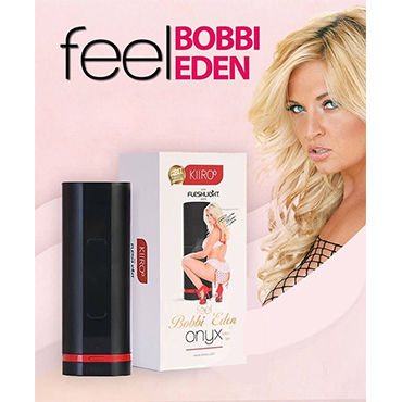 Kiiroo Onyx Feel Bobbi Eden, Мастурбатор для киберсекса с Бобби Эден Kiiroo Onyx Feel Bobbi Eden, Мастурбатор для киберсекса с Бобби Эден