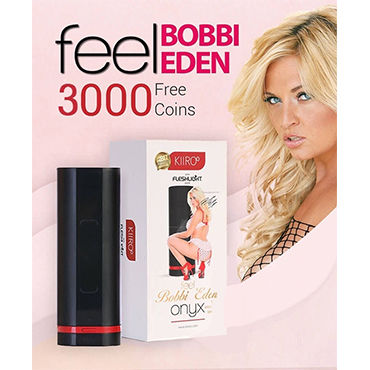 Kiiroo Onyx Feel Bobbi Eden, Мастурбатор для киберсекса с Бобби Эден Kiiroo Onyx Feel Bobbi Eden, Мастурбатор для киберсекса с Бобби Эден