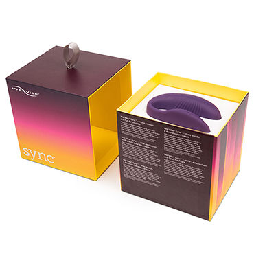 We-Vibe Sync, фиолетовый, Вибратор для пар, подстраивающийся под анатомические особенности тела и другие товары We-Vibe с фото We-Vibe Sync, фиолетовый, Вибратор для пар, подстраивающийся под анатомические особенности тела и другие товары We-Vibe с фото